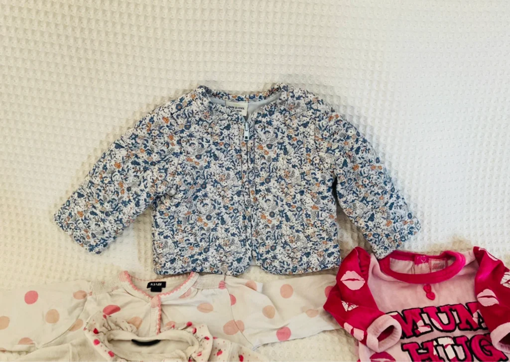 🔥-20%🔥 Joli lot bébé Tape à l’œil veste pyjamas body 1/9mois – photo 3